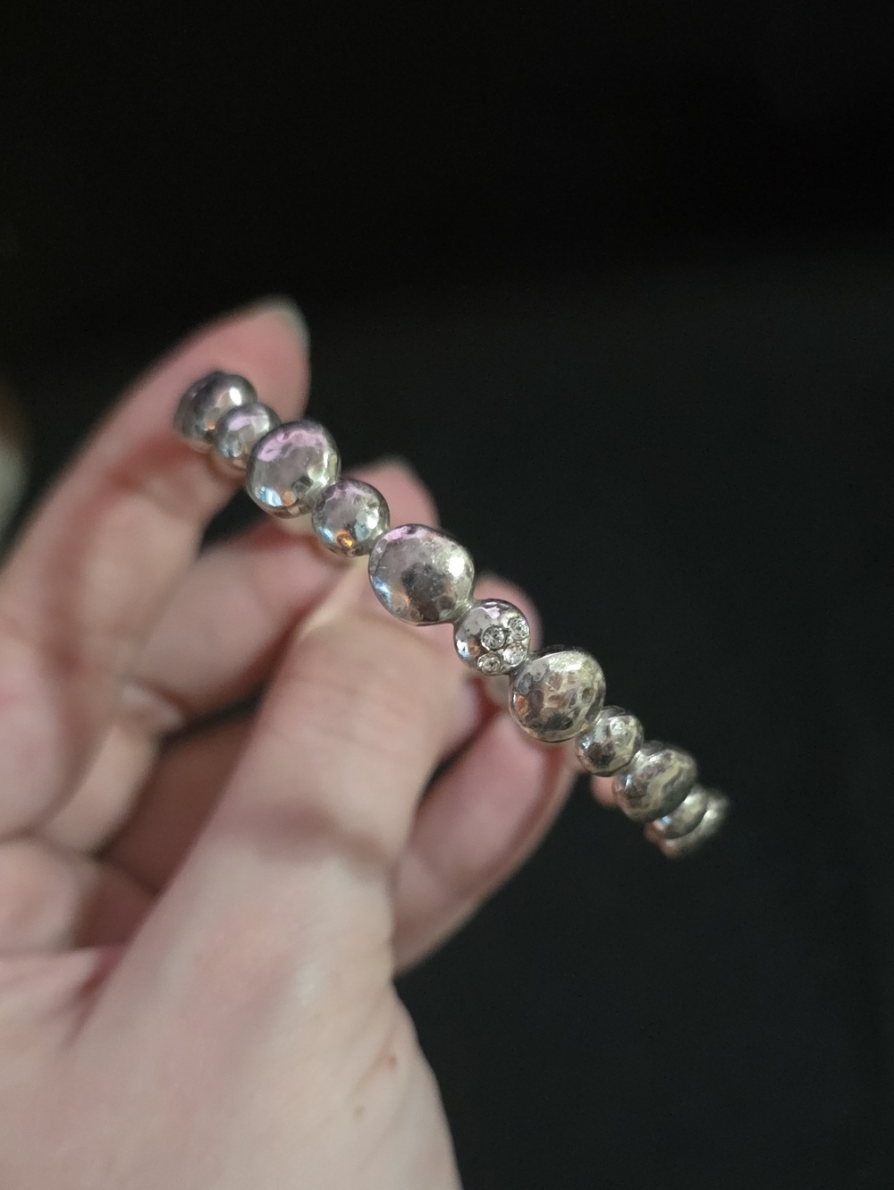 Silver Bilbao Bangle - Women Jewelry